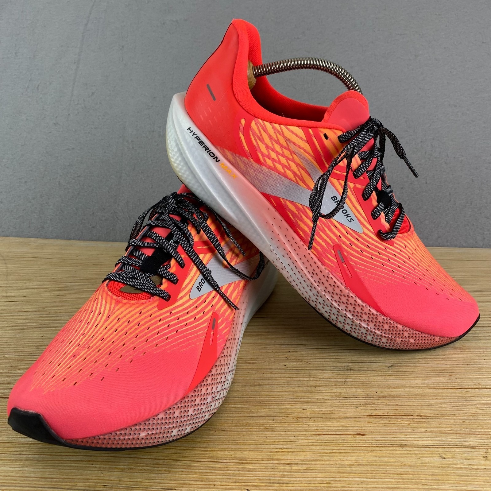 Brooks Hyperion Max Fiery Coral Orange Pop Mens 12 D Running Shoes 1103901d663